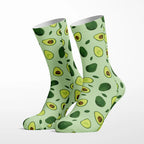 Avocado crew socks