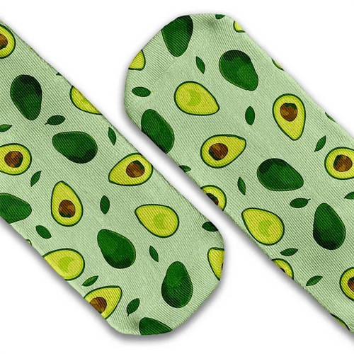 Avocado crew socks