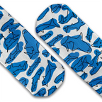 Blue Sharks crew socks