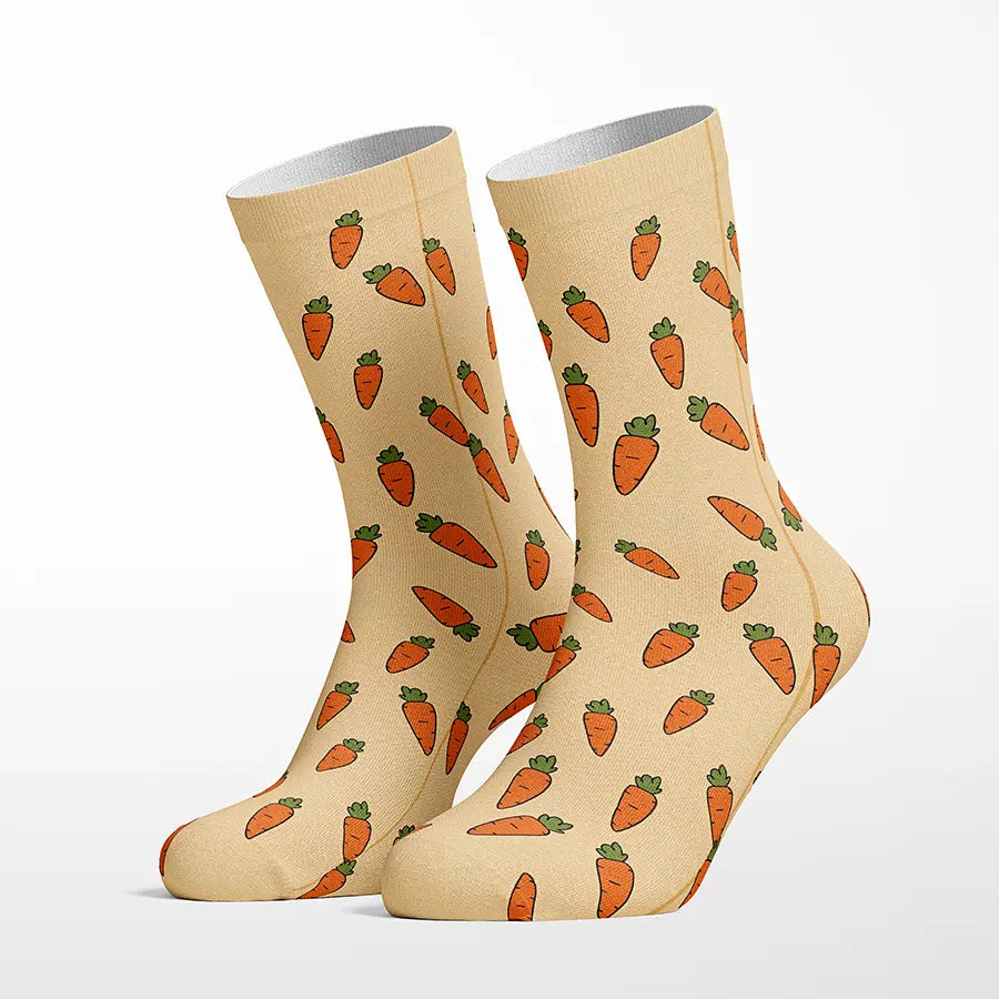 Carrots crew socks