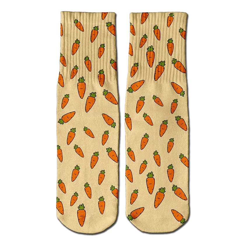 Carrots crew socks