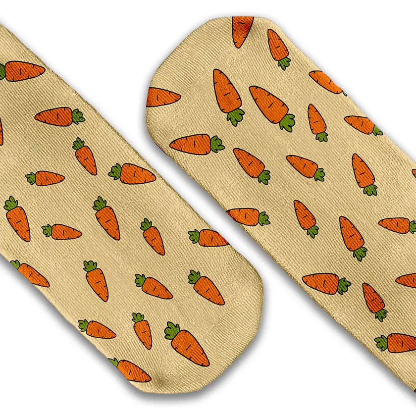 Carrots crew socks