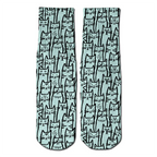 Cat Party crew socks