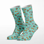 Cats crew socks