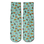 Cats crew socks