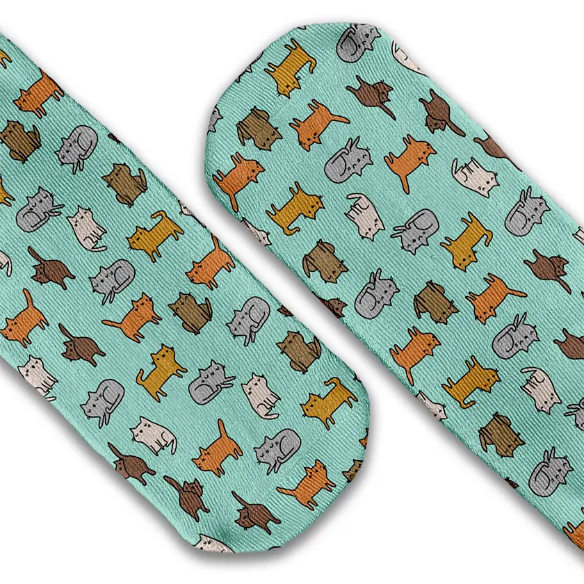 Cats crew socks