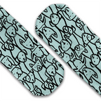 Dog Party crew socks
