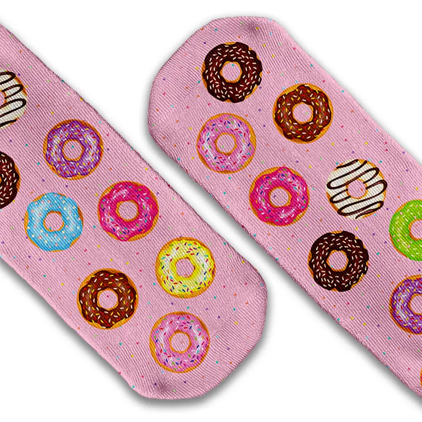 Donuts crew socks