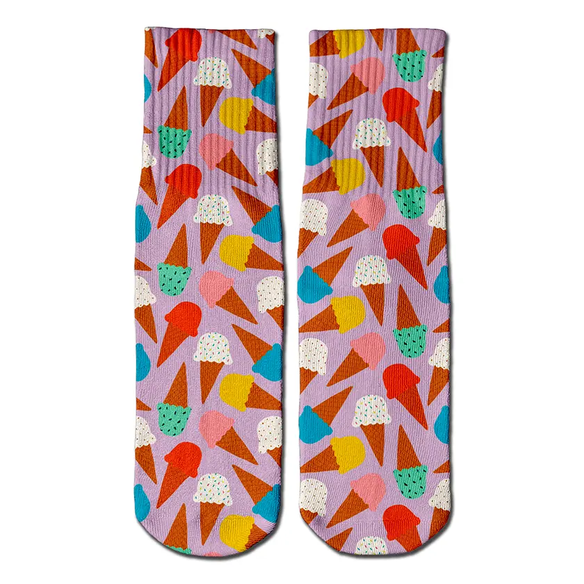 Ice Cream crew socks