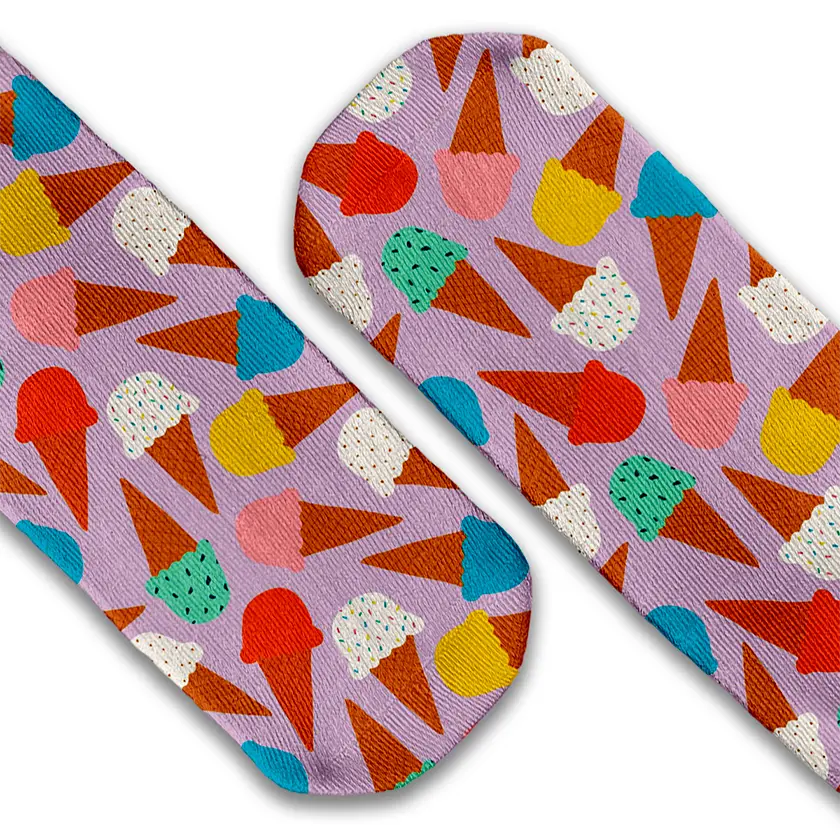 Ice Cream crew socks
