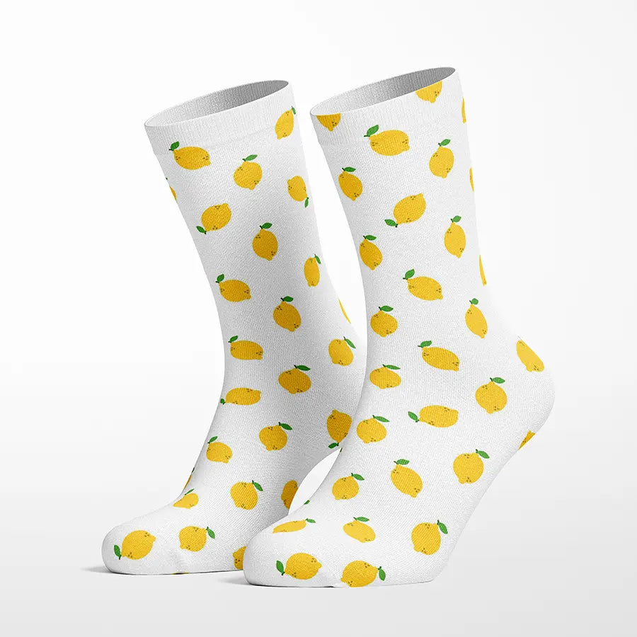 Lemons crew socks