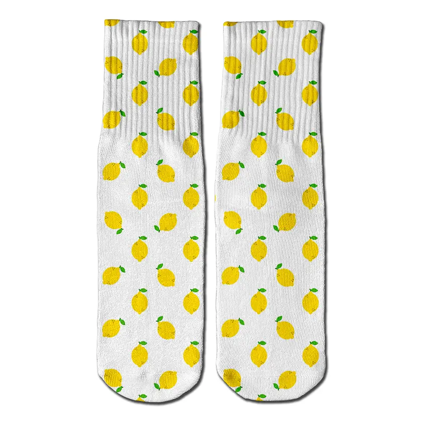 Lemons crew socks