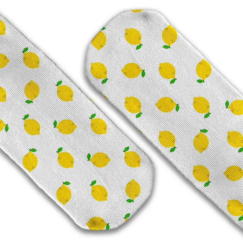 Lemons crew socks