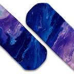 Marbled Paint crew socks