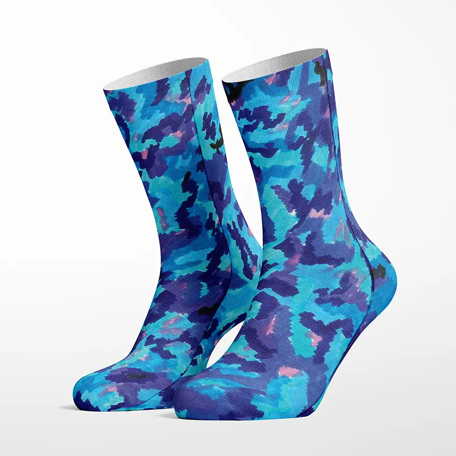 Marker Camo crew socks