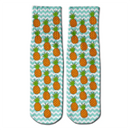 Pineapple crew socks