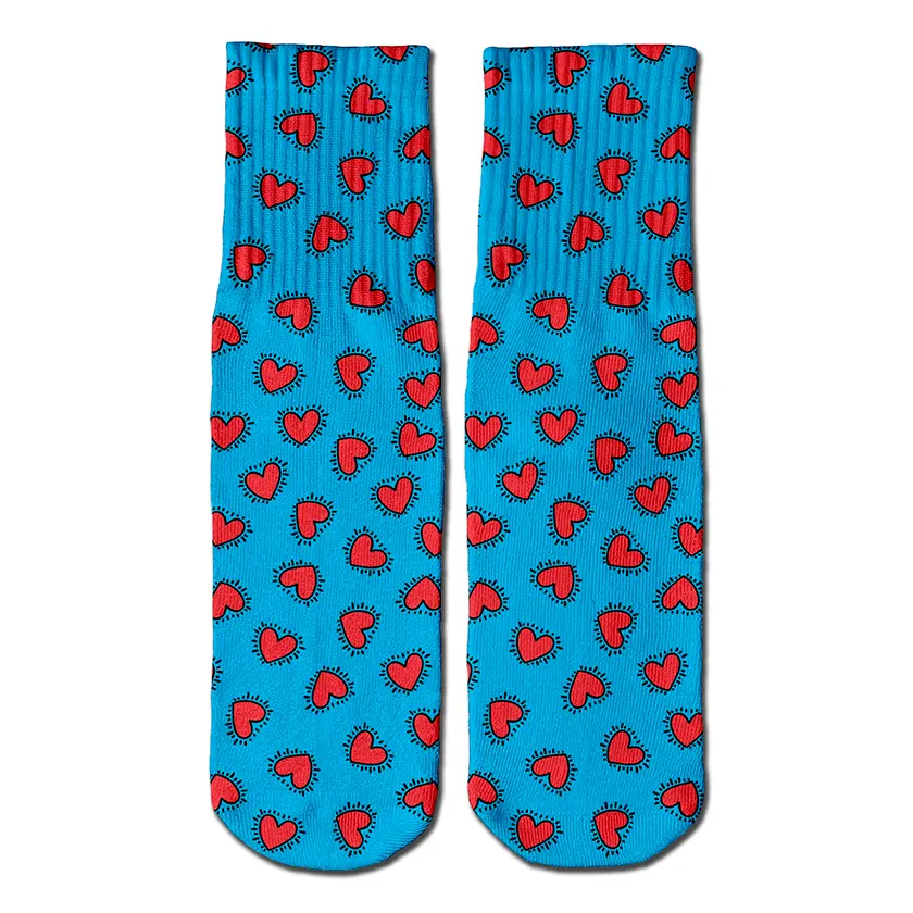 Radiant Love crew socks