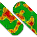 Rainmap crew socks