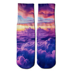 Sunset Clouds crew socks