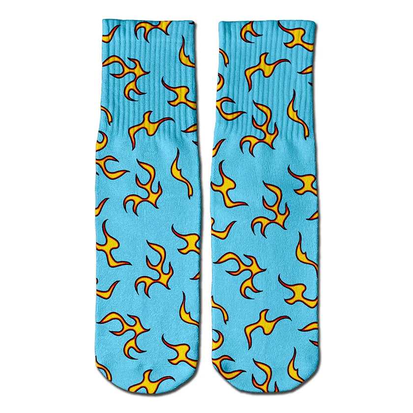 Supa Hot Fire crew socks