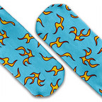 Supa Hot Fire crew socks