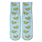 Swimming Goldens crew socks