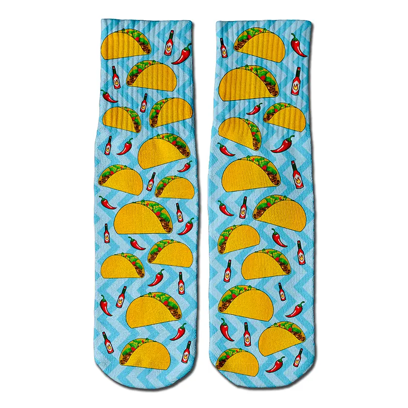 Tacos crew socks