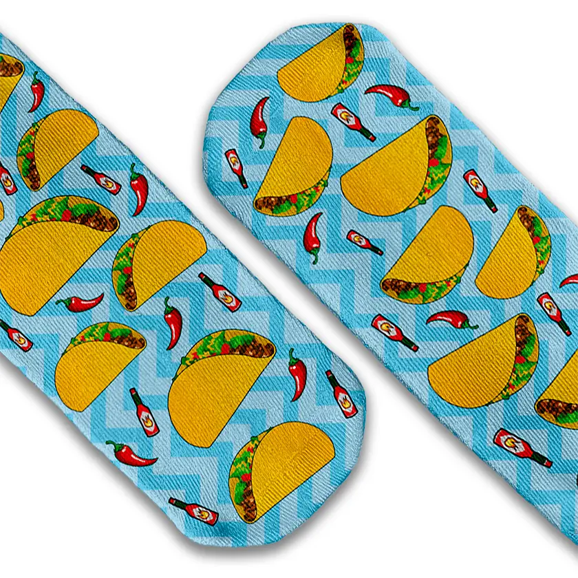 Tacos crew socks