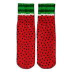 Watermelon crew socks