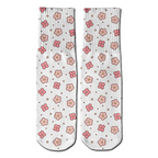 Wild Poppies crew socks