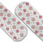Wild Poppies crew socks
