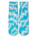 Zigzag crew socks