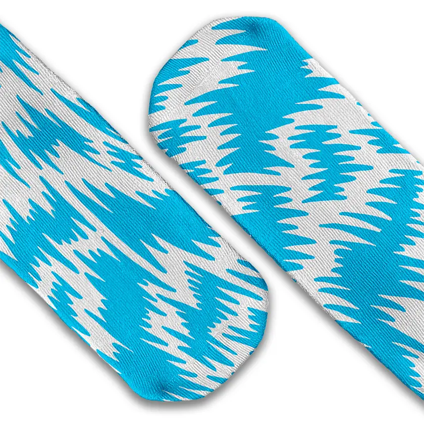 Zigzag crew socks